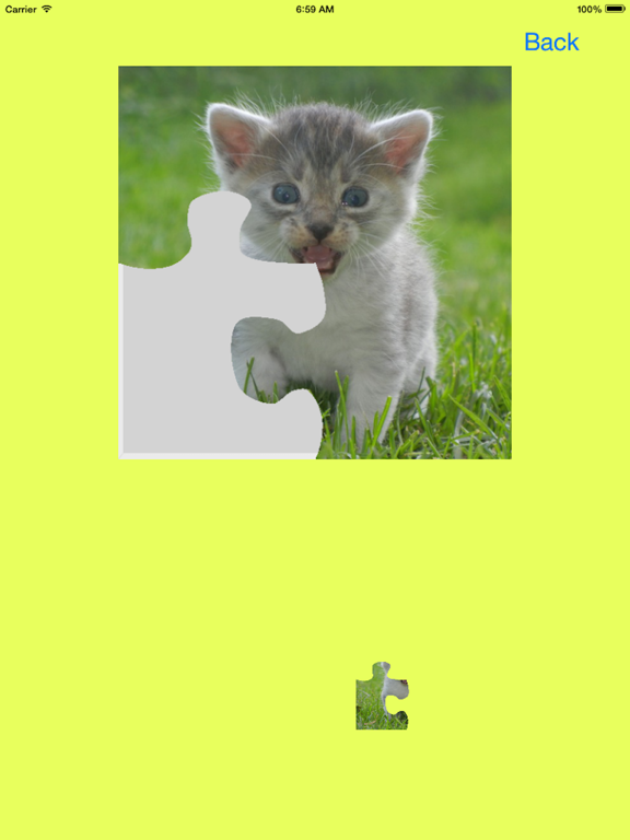 Screenshot #5 pour Kitten Jigsaw Puzzles