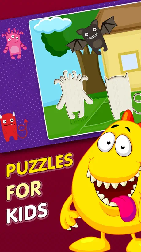 Kids Puzzle Games for Babies, Boys, Girls Learning