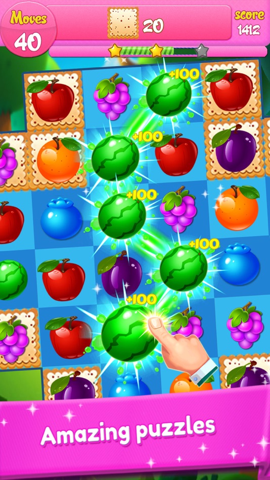 #1. Fruits Break Connect (iOS) 由: Henry Phillips