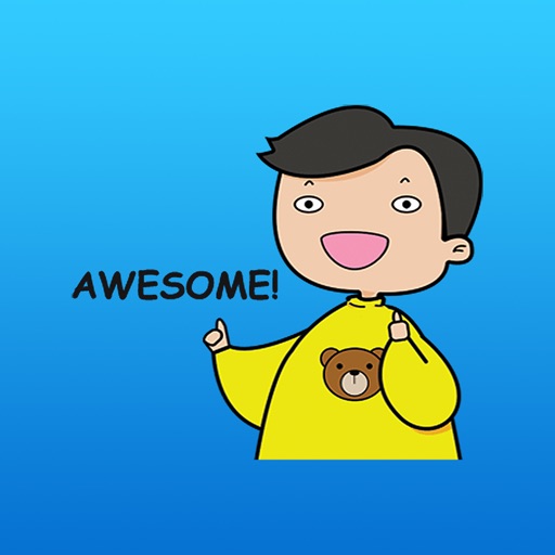 Dmitri The Funny Boy English Stickers icon