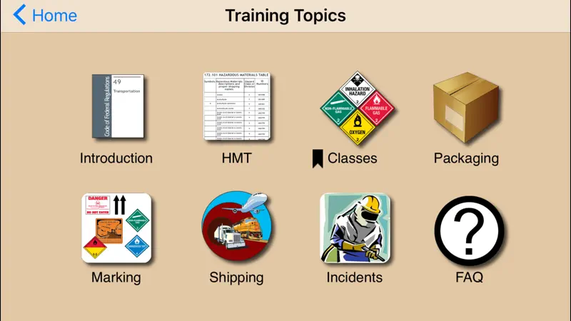 Hazmat Training General Awareness/Familiarization screenshot 3 of 5
