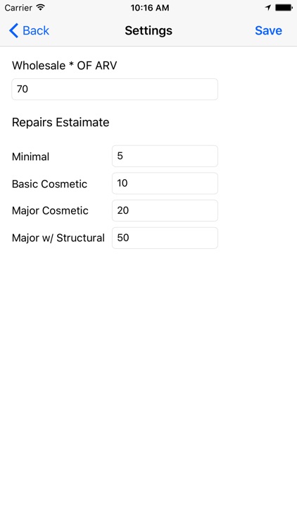 Wholesale Calculator