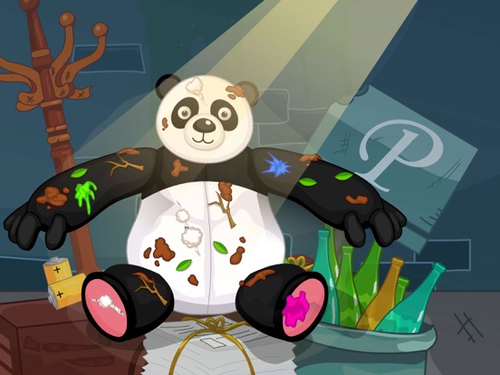 Panda rag doll -  repair  dress up  Dolly screenshot 4