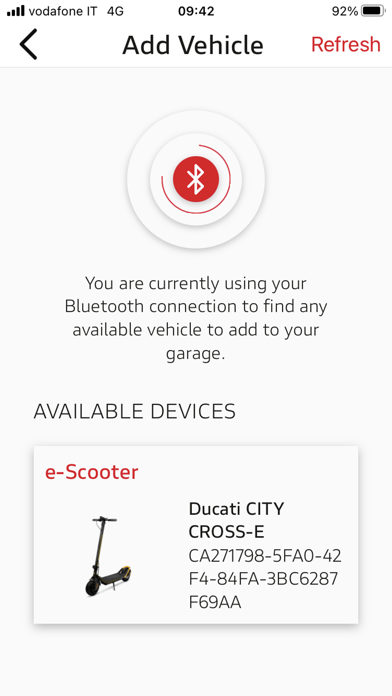 Ducati Urban e-Mobility Screenshot