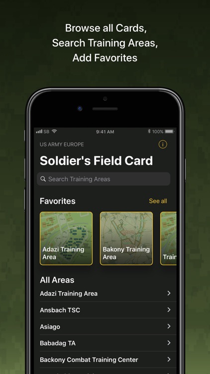 Soldier's Field Card