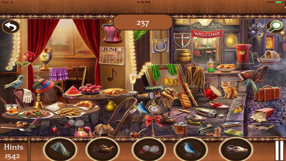#3. Hidden Objects:Big Home Mania (iOS) 由: atul patel