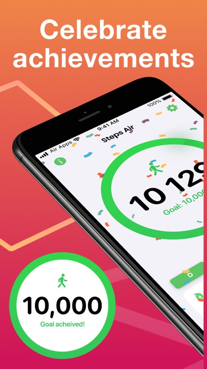 Steps Air: Step & Walk Tracker screenshot-4