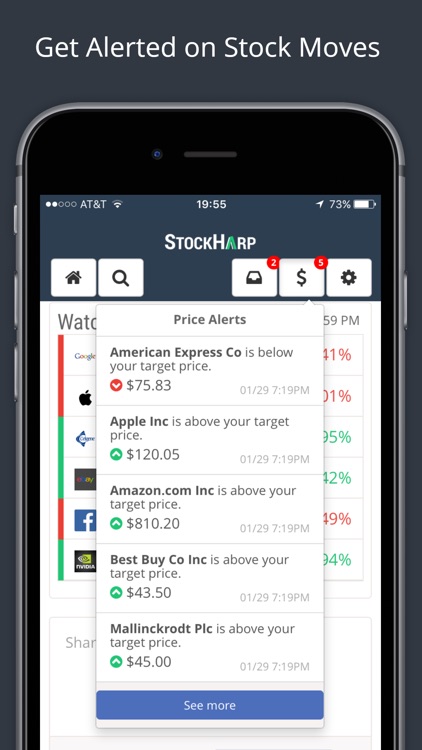 Stockharp - Financial Platform & Portfolio