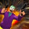 Criminal Clown Real Gangster 3D: Escape Police Car