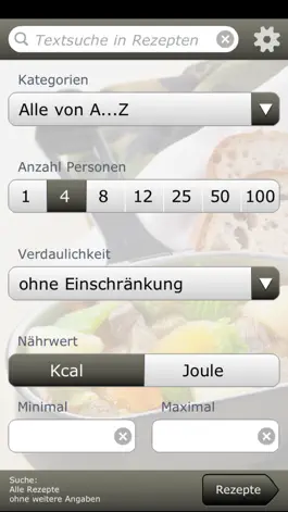 Game screenshot Rezeptor apk