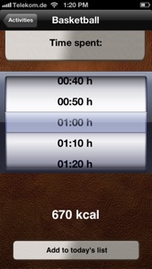Calorie-Calculator screenshot #5 for iPhone