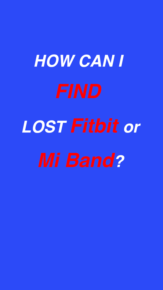 Find Blue Lite - Find wearable bluetooth devices - 1.9.2 - (iOS)