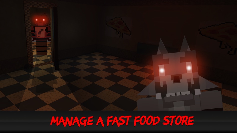 #2. Nights at Cube Burger Bar 3D (iOS) Podle: Tayga Games OOO