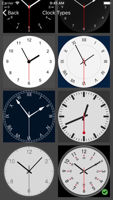 Clock Face - desktop alarm Screenshot