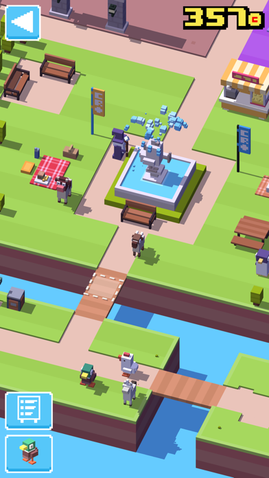 Screenshot from Crossy Road+