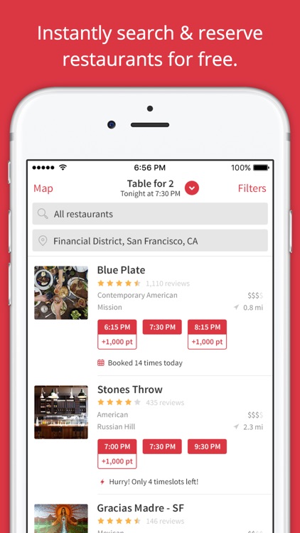 OpenTable - Restaurant Reservations