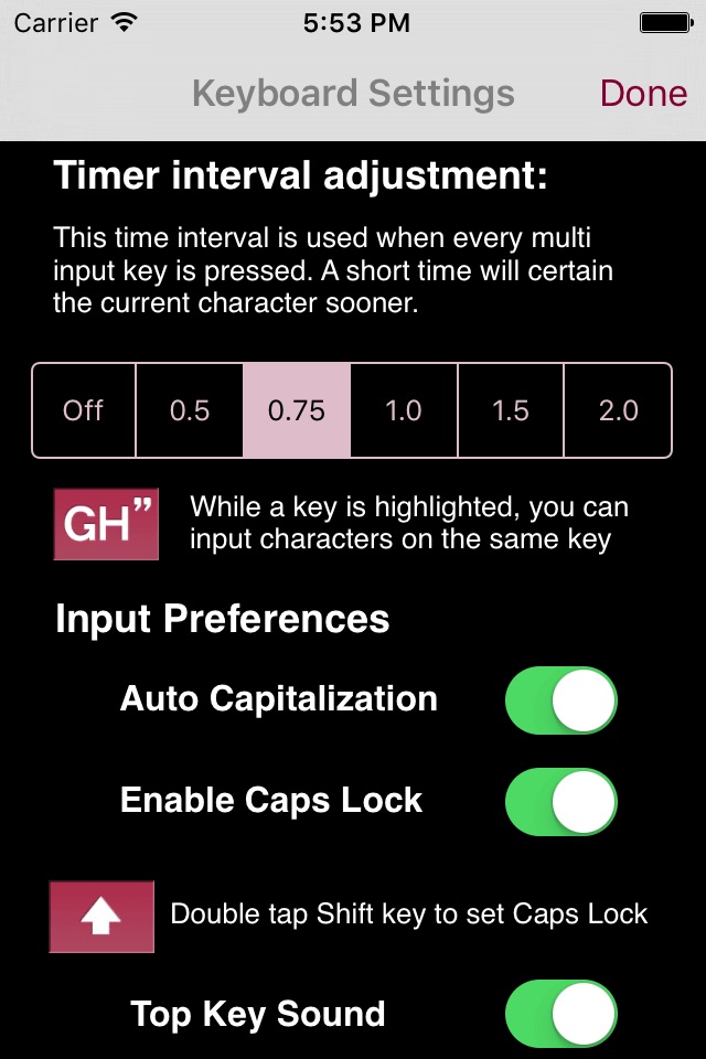 AEI Keyboard Note Portuguese screenshot 2