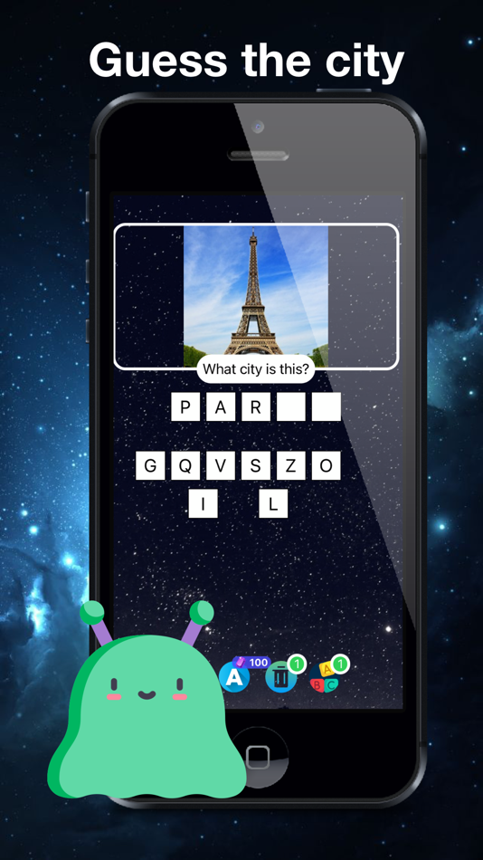 #5. SpaceQuiz - Word Quiz (iOS) 由: Andrey Dyatkov