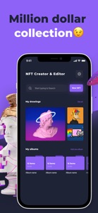 NFT Creator & Editor screenshot #2 for iPhone