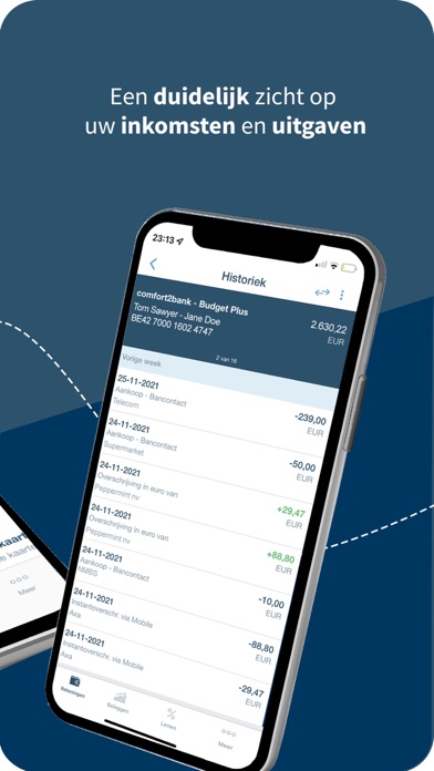 AXA mobile banking Screenshot