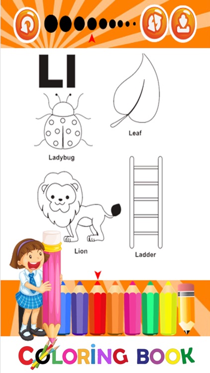 ABC alphabet color : Game Paint For Kids screenshot-4