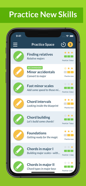 Waay: Learn music theory Screenshot