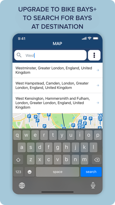 London Bike Bays Screenshot