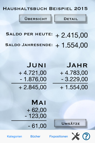 Geld Pro - Haushaltsbuch screenshot 2