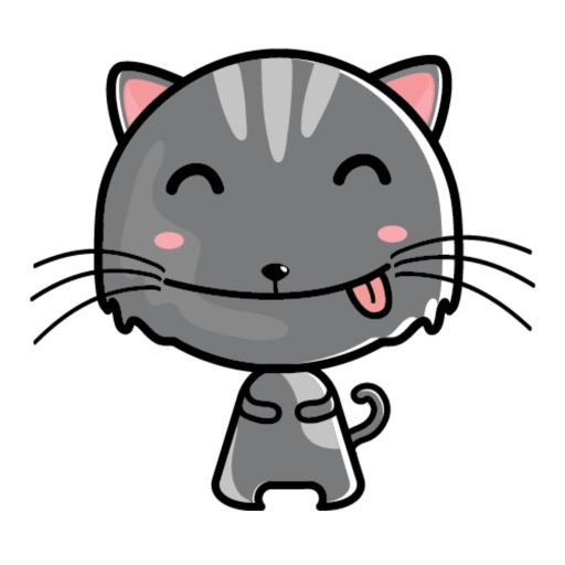 kitty Cat Stickers iOS App