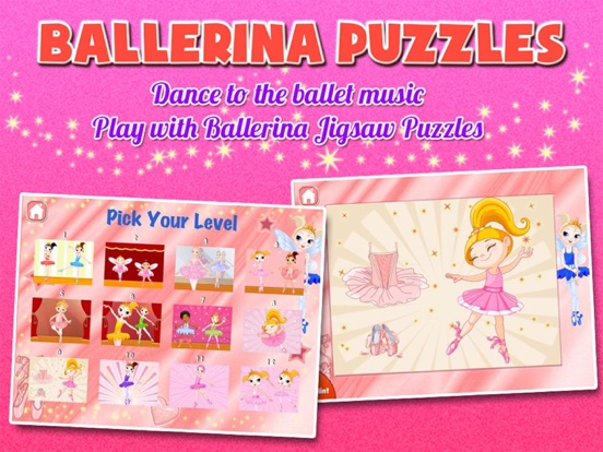 Screenshot #4 pour Ballerina Jigsaw Puzzle HD