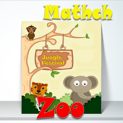 Zoo adorable Zoos number matching game Icon