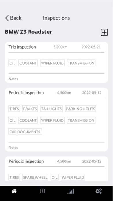 Car expenses tracker Screenshot