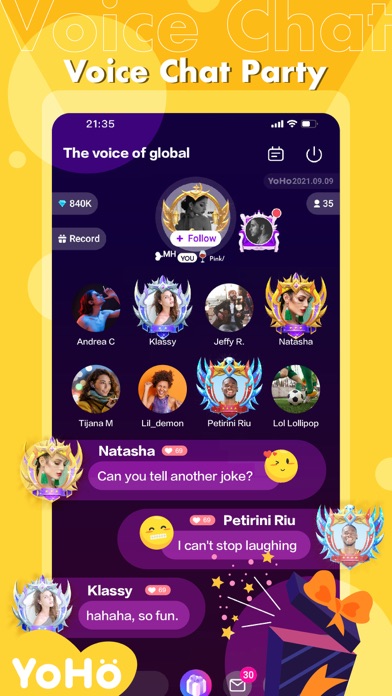 YoHo - Group Voice Chat Screenshot