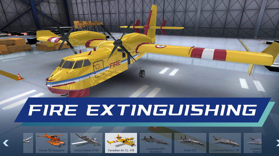 #10. Flight Simulator: Plane Game (iOS) 由: Sir Studios