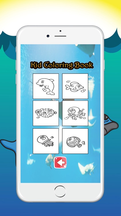 Animal Kid Coloring Book