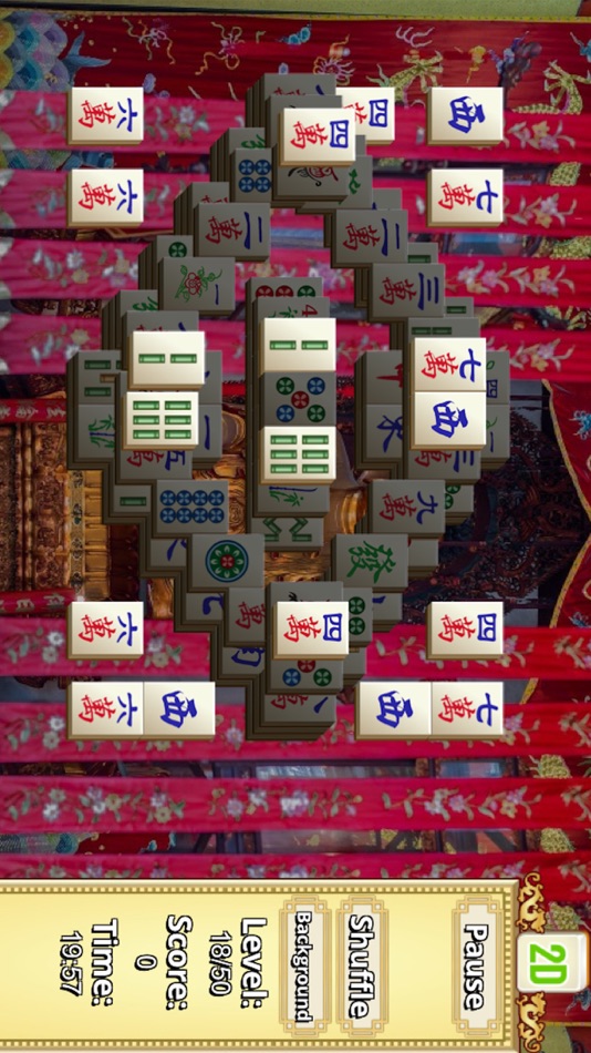 #4. Mahjong Shanghai Solitaire. (iOS) 由: Qianqian Zhang