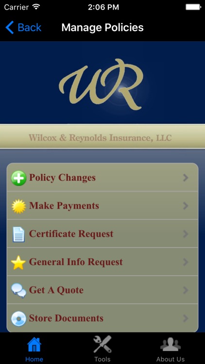 Wilcox & Reynolds Ins