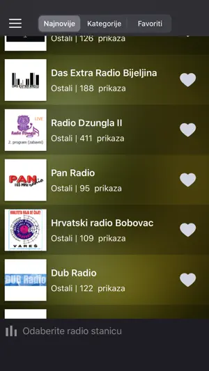 Radio Bosanski screenshot 1