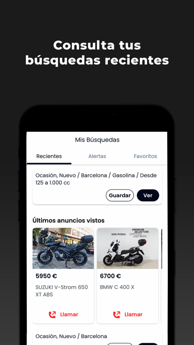 Motos.net - Motos de ocasión Screenshot