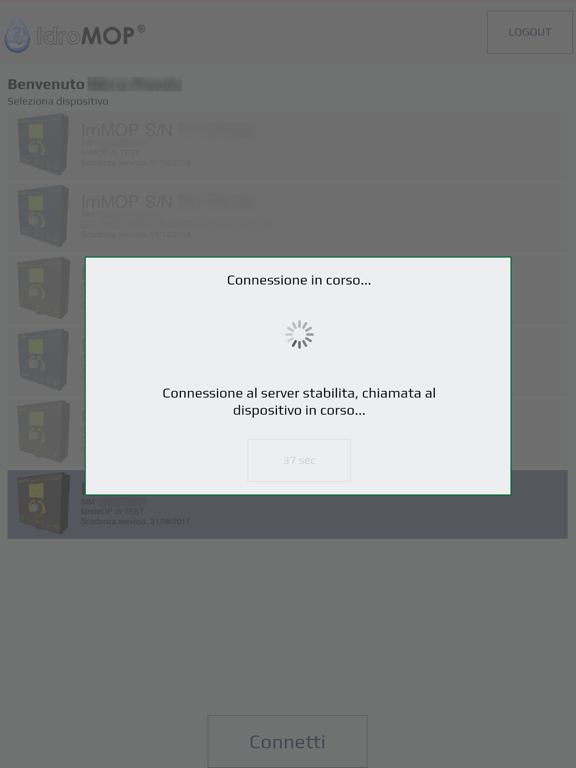 Screenshot #5 pour IdroMOP Remote Control