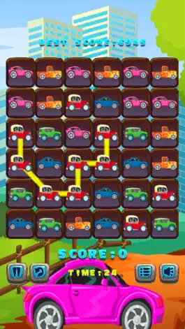 Game screenshot Car Match 3 Puzzle - Car Drag Drop Line Game apk