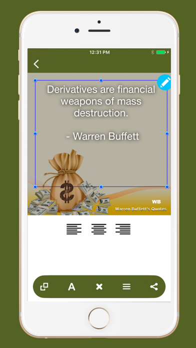 Screenshot #3 pour Warren Buffett's Quotes