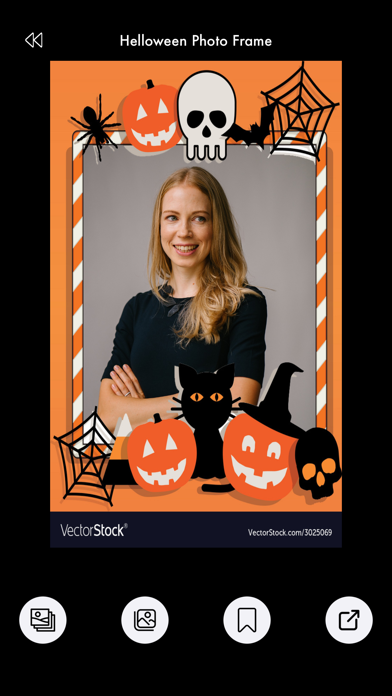 Halloween Wishes Photo Frames Screenshot