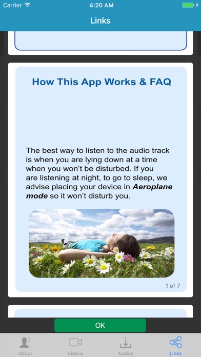 Screenshot of Confidence Booster Hypnosis By Jason Stephenson