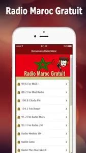 Radio Maroc Gratuit: Nouvelles, musique et sports screenshot #1 for iPhone