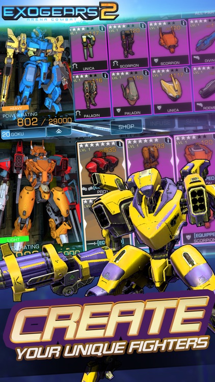 ExoGears2: Robots Combat Arena