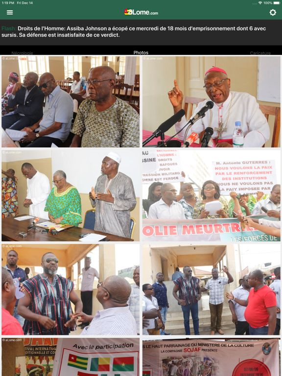 aLome.com iPad screenshot 5 - News app