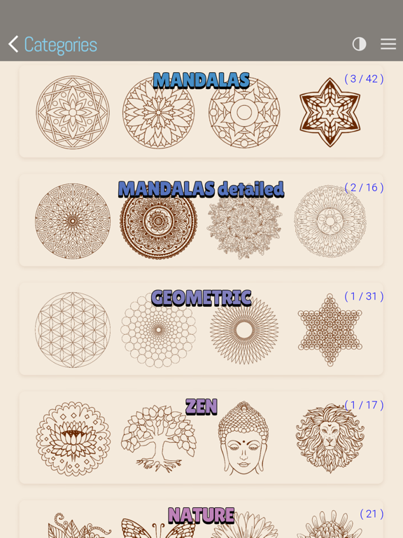 Coloring Mandalas Bookのおすすめ画像3