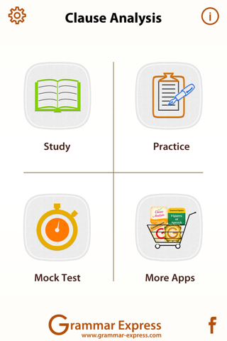 Grammar Express: Clause Analysis screenshot 2