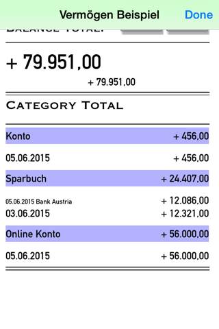 Geld Pro - Haushaltsbuch screenshot 3